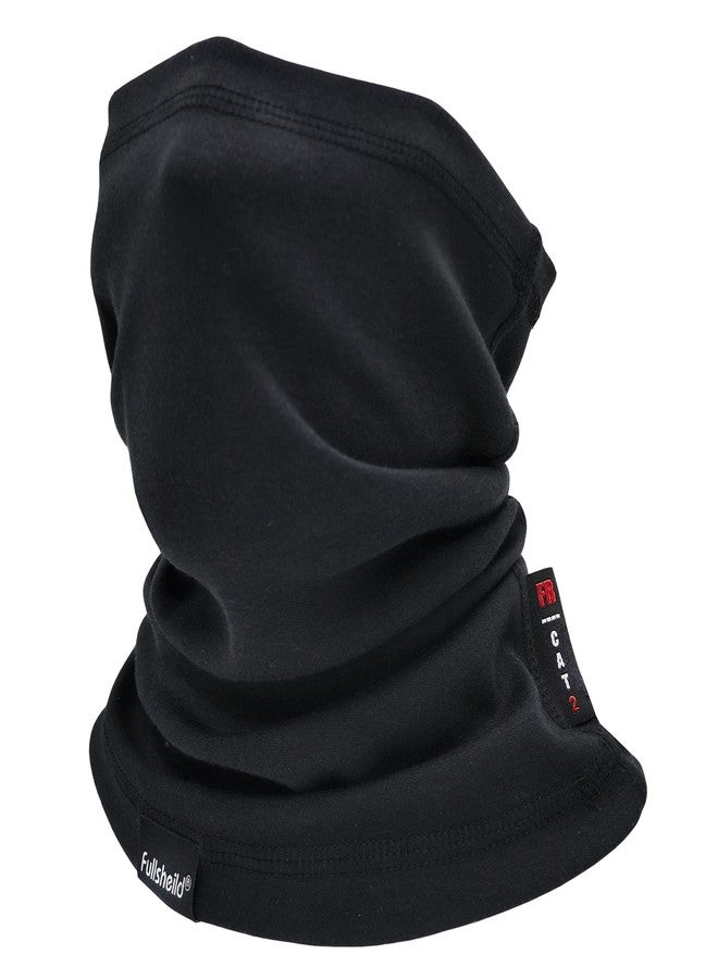 Fullsheild FR Face Mask 12CAL Flame Resistant Full Cover Neck Gaiter Snood for Tactical Motorcycling Welding Hunting Army Military Working Black One size - Image 1